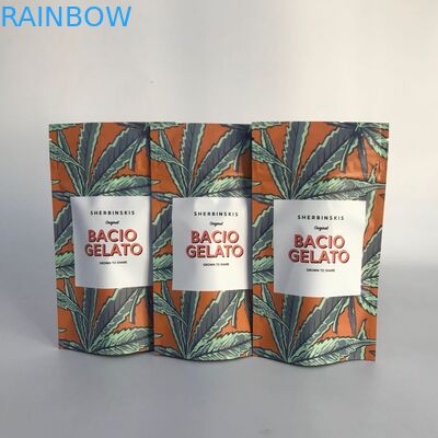 Stia sulle borse d'imballaggio gommose con la chiusura lampo della prova del bambino