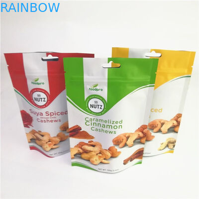 Matte Aluminum Foil Custom Accepted sta sui sacchetti con la chiusura lampo