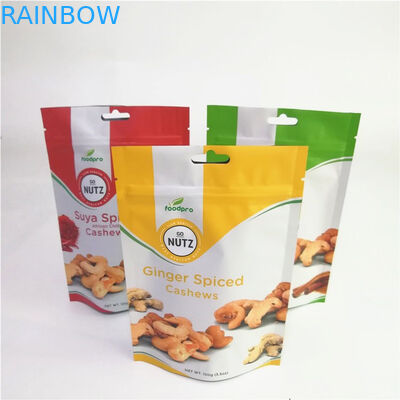 Matte Aluminum Foil Custom Accepted sta sui sacchetti con la chiusura lampo