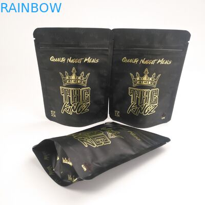 Digital che stampa la cannabis asciutta del fiore della prova 3.5g dell'odore che imballa le borse del film di tocco morbido della borsa della stagnola di Mylar