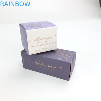 Etichetta su ordinazione che stampa scatola d'imballaggio di carta pieghevole per le bottiglie di olio essenziale 10ml