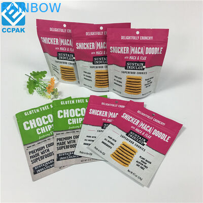 Il sacchetto risigillabile dell'alimento insacca con la serratura Pakcgaing dello zip insacca per frutta asciutta matta