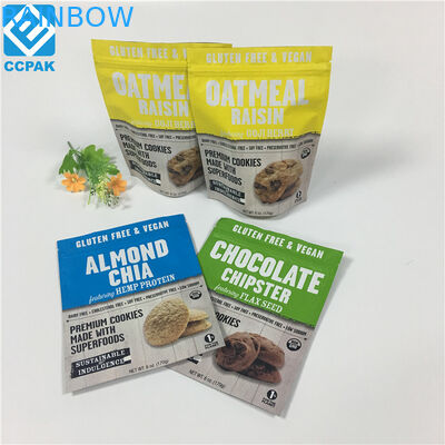 Il sacchetto risigillabile dell'alimento insacca con la serratura Pakcgaing dello zip insacca per frutta asciutta matta