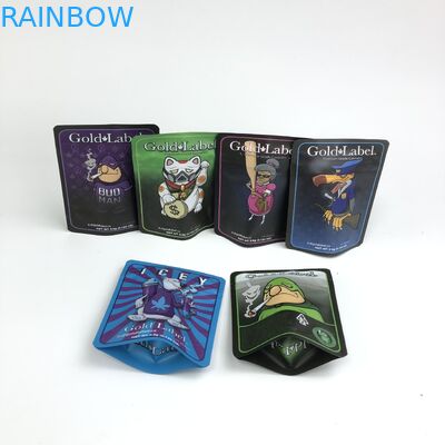 i biscotti della prova dell'odore di 100micron VMPET insaccano 3.5g 7g 14g Cannabies Mylar