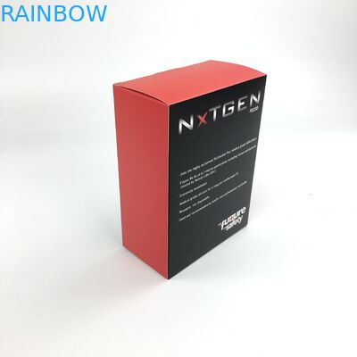 Matt Film su ordinazione UV con il cartone bianco di spessore 400g per l'imballaggio di Toy FoodSpary Bottles Paper Box