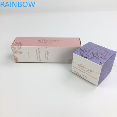 Il contenitore di regalo di carta su misura di lusso materiale della carta ecologica compone il contenitore di cosmetici delle scatole con il logo su misura di forma