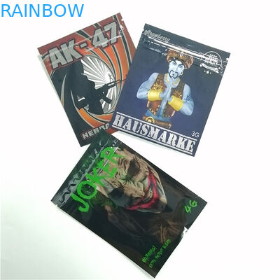 Borse d'imballaggio 4g di incenso di erbe di Cmyk 100microns