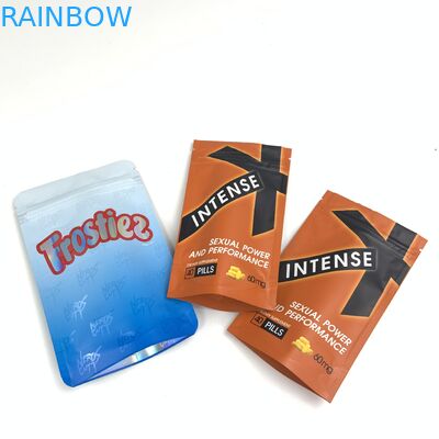 Del supporto sacchetti risigillabili su ordinazione su con la chiusura lampo per l'imballaggio di alluminio del sacchetto degli alimenti per bambini della bustina