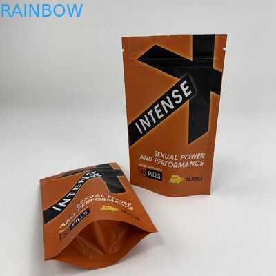 Del supporto sacchetti risigillabili su ordinazione su con la chiusura lampo per l'imballaggio di alluminio del sacchetto degli alimenti per bambini della bustina