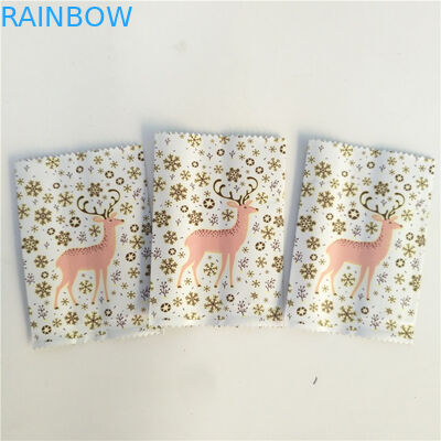 Borsa d'imballaggio di snack bar di MOPP CMYK 150micron con il bordo dentellato