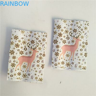 Borsa d'imballaggio di snack bar di MOPP CMYK 150micron con il bordo dentellato