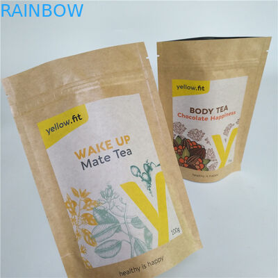 Supporto concimabile sulla farina della bustina di tè che imballa i sacchi di carta di Kraft per alimento per animali domestici