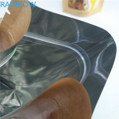 Supporto concimabile sulla farina della bustina di tè che imballa i sacchi di carta di Kraft per alimento per animali domestici