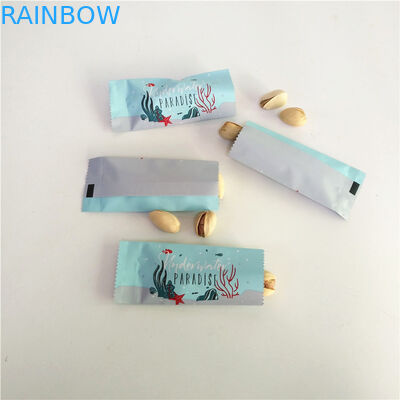 Il piccolo lato posteriore vuoto di Sugar Coffee Protein Powder Sachet ha sigillato la borsa d'imballaggio per i biscotti