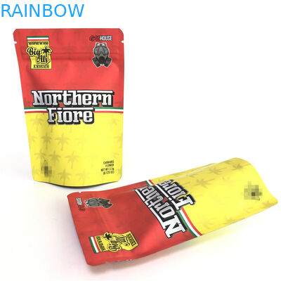 Il PE gommoso CMYK 180mic di Mylar di erbe sta sulla stampa offset della borsa