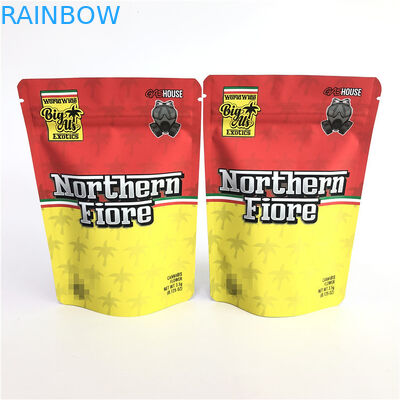 Il PE gommoso CMYK 180mic di Mylar di erbe sta sulla stampa offset della borsa