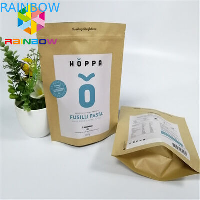 borse d'imballaggio di carta riciclabili 5oz di 120microns VMPET per alimento