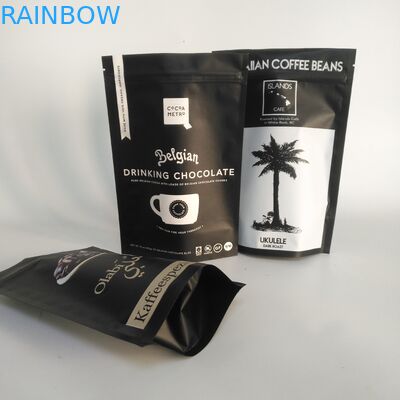 Borsa 100mircon della chiusura lampo del di alluminio di Matt Gold VMPET 300g