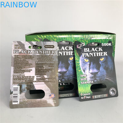 pillola lenticolare maschio della carta 500K di potenziamento 3d del cappuccio di 12mm