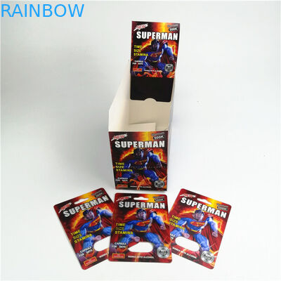 Carta d'imballaggio di stampa di seta 9x12cm della pillola del sesso di CMYK