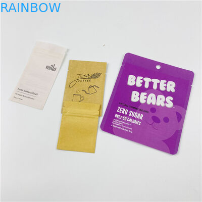 Digital che stampa la borsa piana 23x35cm della bustina concimabile della chiusura lampo di MOPP