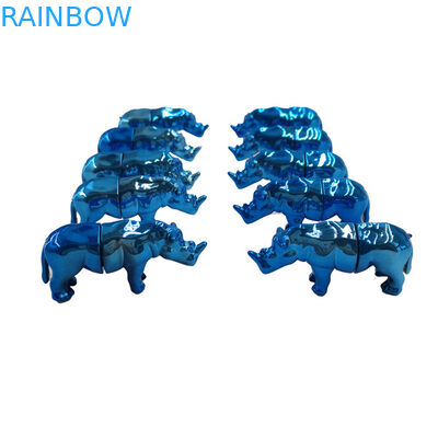 Forma di plastica 350g del cavallo delle bottiglie di pillola della pantera di rinoceronte della pillola del sesso di CMRK