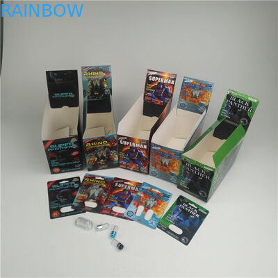 Carta della bolla dello SGS 200mic 3d per le pillole maschii 500K 600k