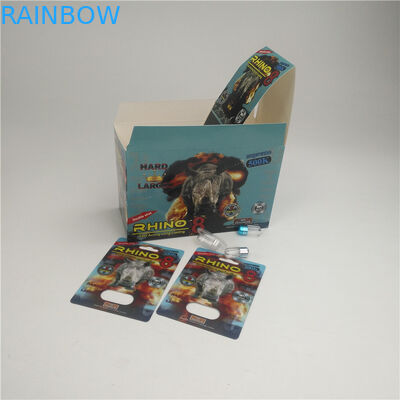 Carta della bolla dello SGS 200mic 3d per le pillole maschii 500K 600k