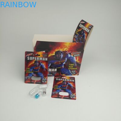 Carta della bolla dello SGS 200mic 3d per le pillole maschii 500K 600k