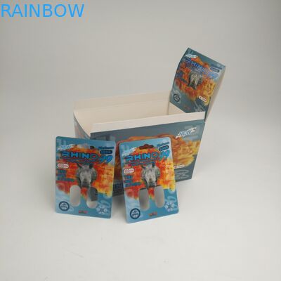 Rinoceronte 7 di FDA 200mic carta della bolla 50000 3D a prova d'umidità