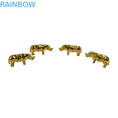 Lavagna delle carte 350g della bolla 3d di rinoceronte 69 con il contenitore di carta dell'esposizione