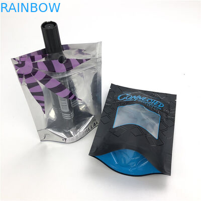 imballaggio innocuo per i bambini del sacchetto della stagnola di Mylar del biscotto di tocco morbido dei semi di fiore di 1/8oz 3.5g CBD