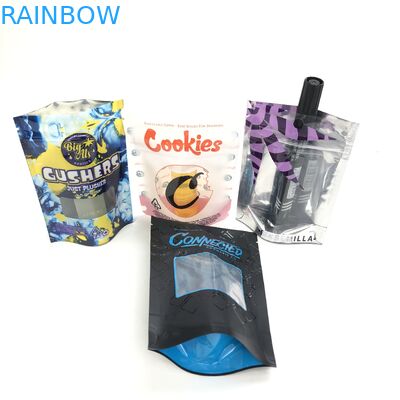 Logo For Wheat Flour Seed su ordinazione con il Plastique del sacco di Bolsa della chiusura lampo sta sul sacchetto insacca la finestra cosmetica