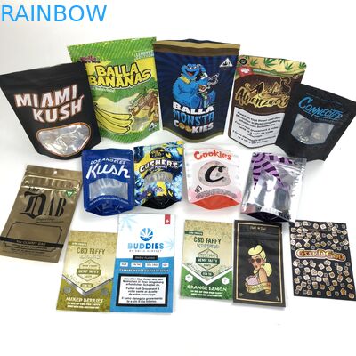 Logo For Wheat Flour Seed su ordinazione con il Plastique del sacco di Bolsa della chiusura lampo sta sul sacchetto insacca la finestra cosmetica