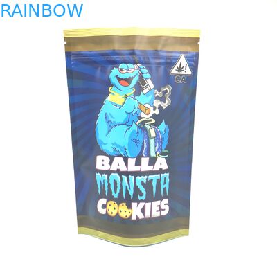 La chiusura lampo di MOPP 8OZ della chiusura lampo di Doypack sta sul sacchetto VMPET