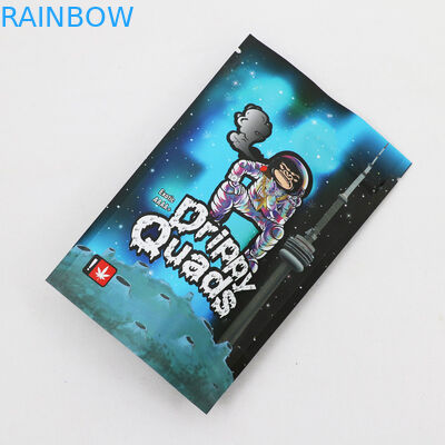 L'odore della chiusura lampo della stagnola rinforza la borsa d'imballaggio dell'erbaccia di CMYK Mylar