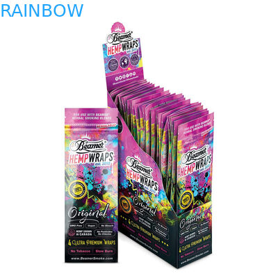 Alto sacchetto smussato 300gsm del sigaro dell'involucro della barriera CMYK 200mic