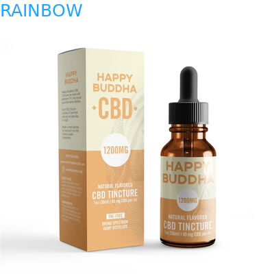 Contenitore di carta della bottiglia del contagoccia del cartone di CMYK 200mic 30ml