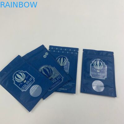 Borsa 18x26cm della sigaretta della saldatura a caldo della chiusura lampo VMPE 1500microns