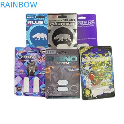 Carte blu di rinoceronte 3D di lavagna di 6K Plantinum 100K 350g