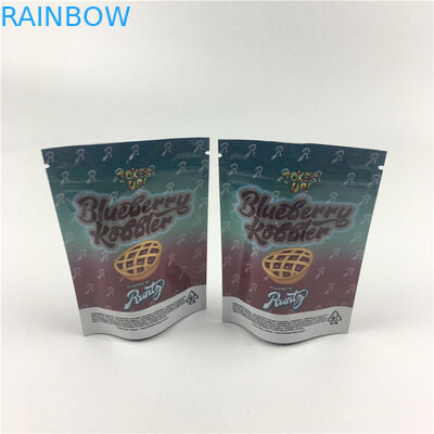 Borse d'imballaggio dell'erbaccia di plastica di Mylar 7g 3.5g 14g 100micron