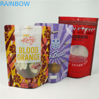 Rotocalcografia d'imballaggio a chiusura lampo della borsa di Edibles Mylar dell'uscita