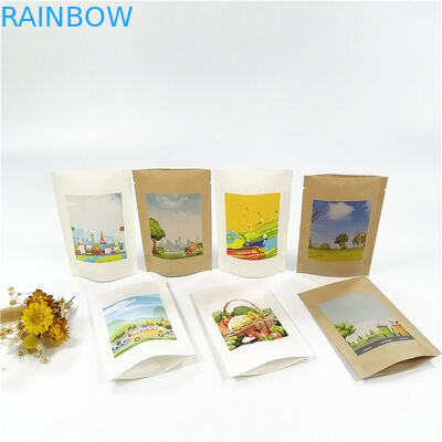 Borsa biodegradabile 100mircon della carta kraft di MOPP VMPET