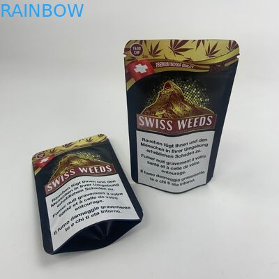 CMYK 110 micron dell'ANIMALE DOMESTICO del tabacco di borse d'imballaggio della foglia