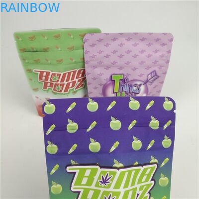 I biscotti congelati resistenti del bambino sventano la chiusura lampo commestibile di Mylar dei sacchetti risigillabili