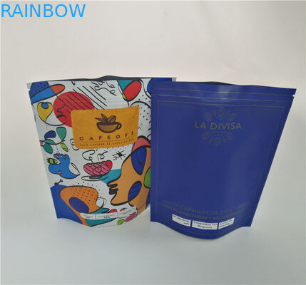 La chiusura sottovuoto Logo Ziplock Packaging Bags Digital su ordinazione ha stampato