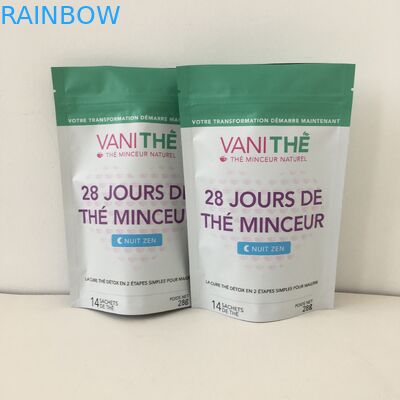 Supporto del di alluminio sulla borsa dello spuntino della chiusura lampo che imballa Digital stampato