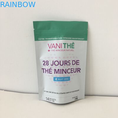 Supporto del di alluminio sulla borsa dello spuntino della chiusura lampo che imballa Digital stampato