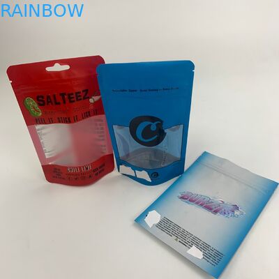 La finestra Mylar della radura dell'olio di CBD sventa la prova del bambino della borsa dell'imballaggio di plastica