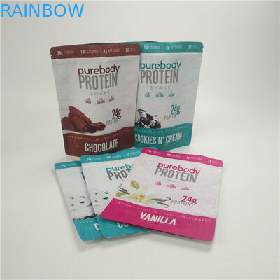 L'imballaggio stampato su ordinazione del cioccolato insacca il biscotto ecologico dell'alimento della borsa della prova dell'odore sta sul sacchetto